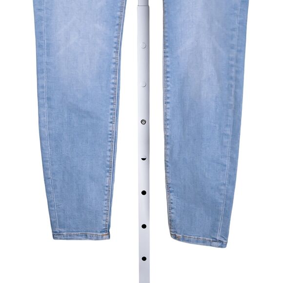 Zara Women's Skinny Jeans - Light Blue - Picture 6 of 8